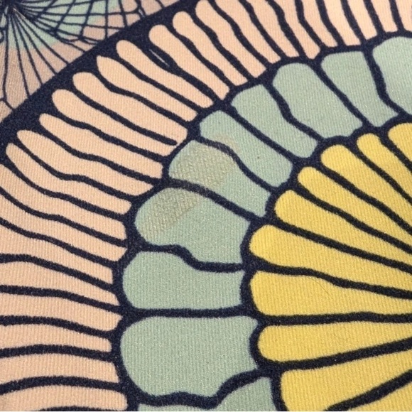 Sweaty Betty Cropped Yoga Athletic Workout Boho Sunrise Leggings Size Small S - Picture 6 of 6